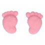 T�rtdekorationer Sm� f�tter Babyrosa