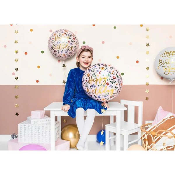 Folieballong - \\\"Happy Birthday\\\" Folieballong - \\\"Happy Birthday\\\"