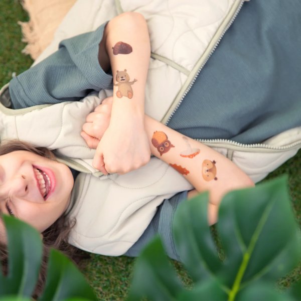 Tatueringar - Skogens vänner - 20 st Tatueringar - Skogens vänner - 20 st