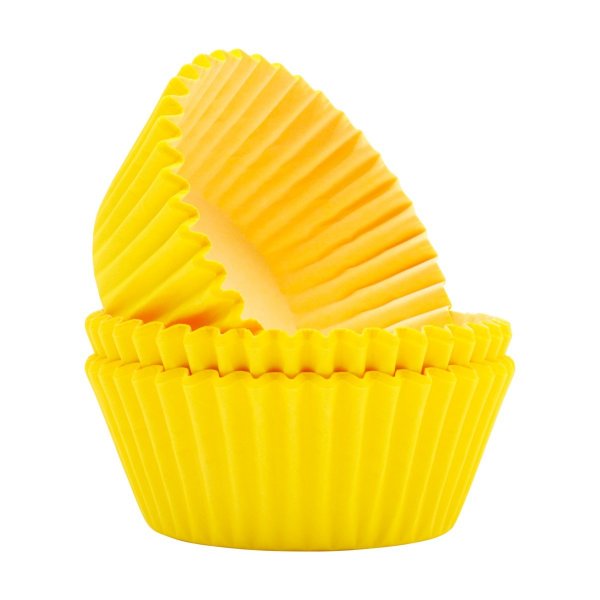 Minimuffinsformar - Gula - PME - 60-pack