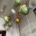Kundbild Ballonger enf�rgade - Premium 30 cm - Eucalyptus - 25 -pack: Mycket fina ballonger med bra...