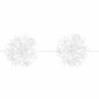 Pom Pom Girlang - Vit - 2-pack