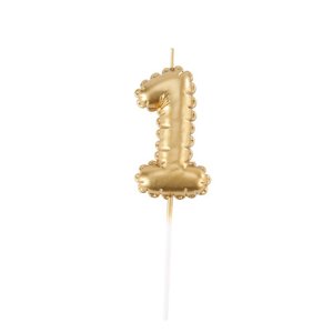 T�rtljus 1 - Guld - 8 cm
