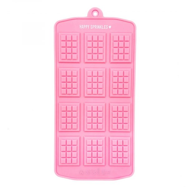 Silikonform - Happy Sprinkles - Chokladkakor Mini
