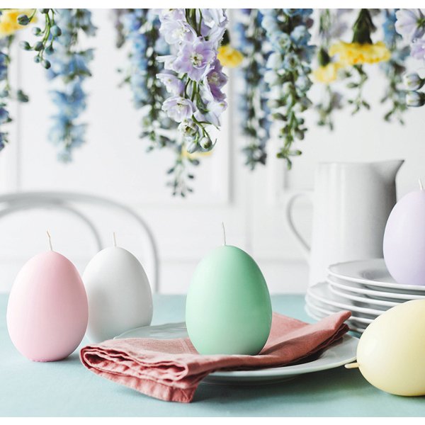 Ljus - Ägg - 10 cm - Ljusgul Ljus - Ägg - 10 cm - Ljusgul