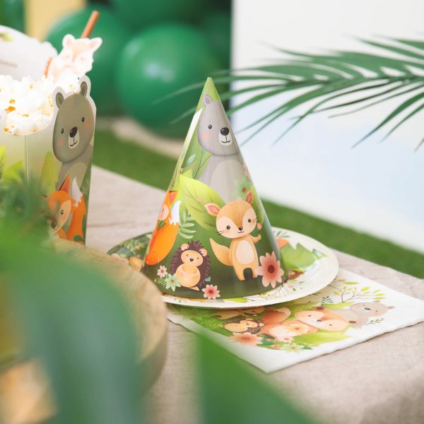 Partyhattar Skogens V�nner, 6-pack