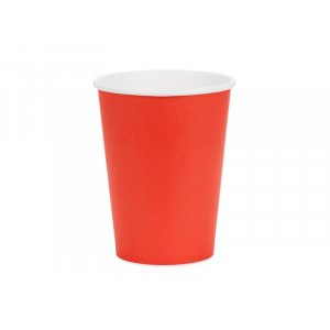 Pappersmugg - R�d - 250ml