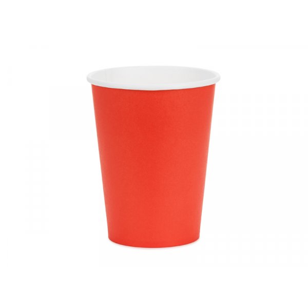 Pappersmugg - R�d - 250ml