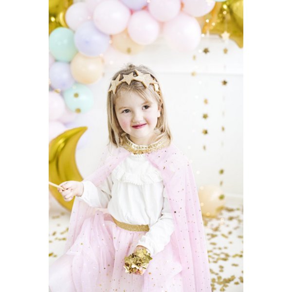 Prinsesscape - Rosa/Guld Prinsesscape - Rosa/Guld