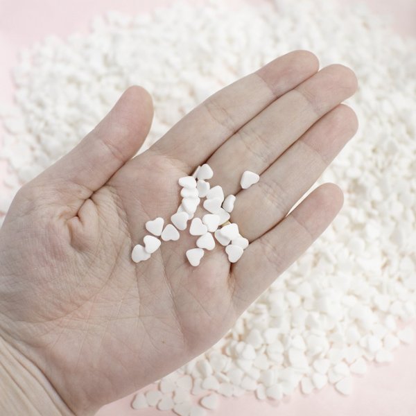 Bröllopsris - Vita hjärtan Bröllopsris - Vita hjärtan