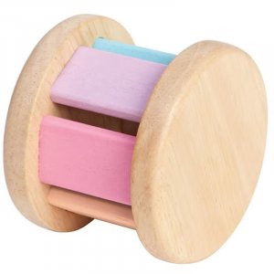 Rullskallra med pingla - PlanToys - Pastell Rullskallra med pingla - PlanToys - Pastell