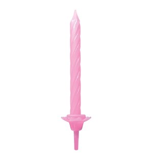 T�rtljus - Ljusrosa - 8,5 cm - 24-pack