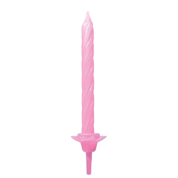 Tårtljus - Ljusrosa - 8,5 cm - 24-pack Tårtljus - Ljusrosa - 8,5 cm - 24-pack