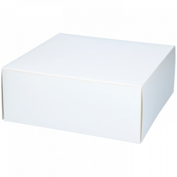 Tårtbox - Vit - 25x25x10 cm Tårtbox - Vit - 25x25x10 cm