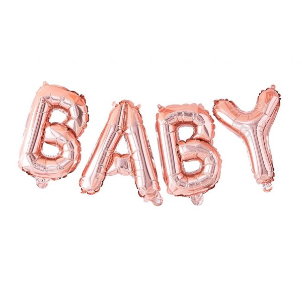 Ballonggirlang - Baby - Roséguld Ballonggirlang - Baby - Roséguld
