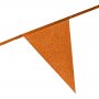 Vimplar - Orange - Glitter - 6 meter