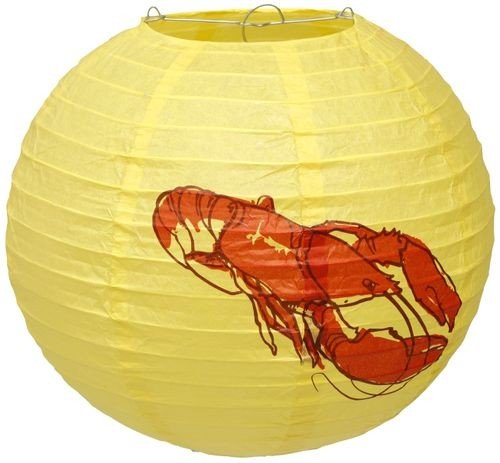 Papperslykta - Kr�ftskiva - 25 cm