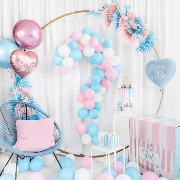 Folieballong - Blått hjärta - Mum to be Folieballong - Blått hjärta - Mum to be