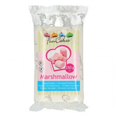 Smaksatt sugarpaste - Marshmallow - 250 gram