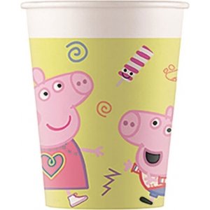 Pappmuggar - Greta Gris- 8-pack