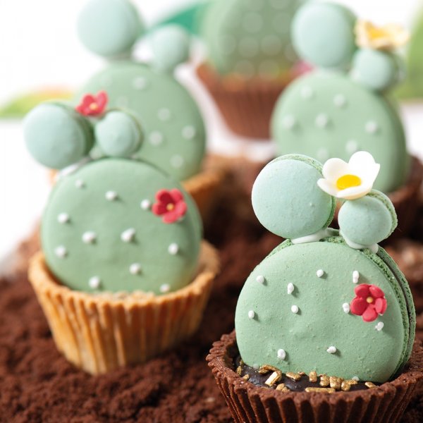 Sockerdekorationer - Sm Blommor - Vita - 30 st