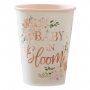 Pappmuggar - Baby in bloom - 8-pack