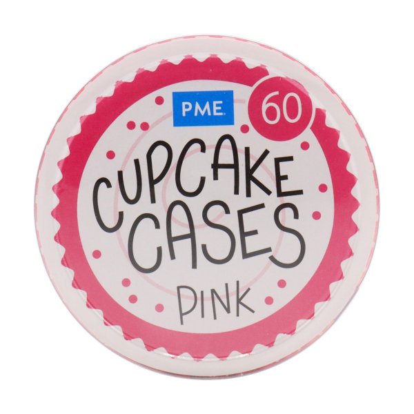 Muffinsformar - Rosa - PME - 60-pack Muffinsformar - Rosa - PME - 60-pack
