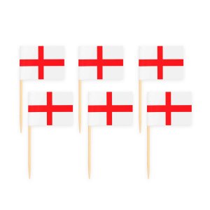 Partypicks - Flagga - England - 50-pack Partypicks - Flagga - England - 50-pack
