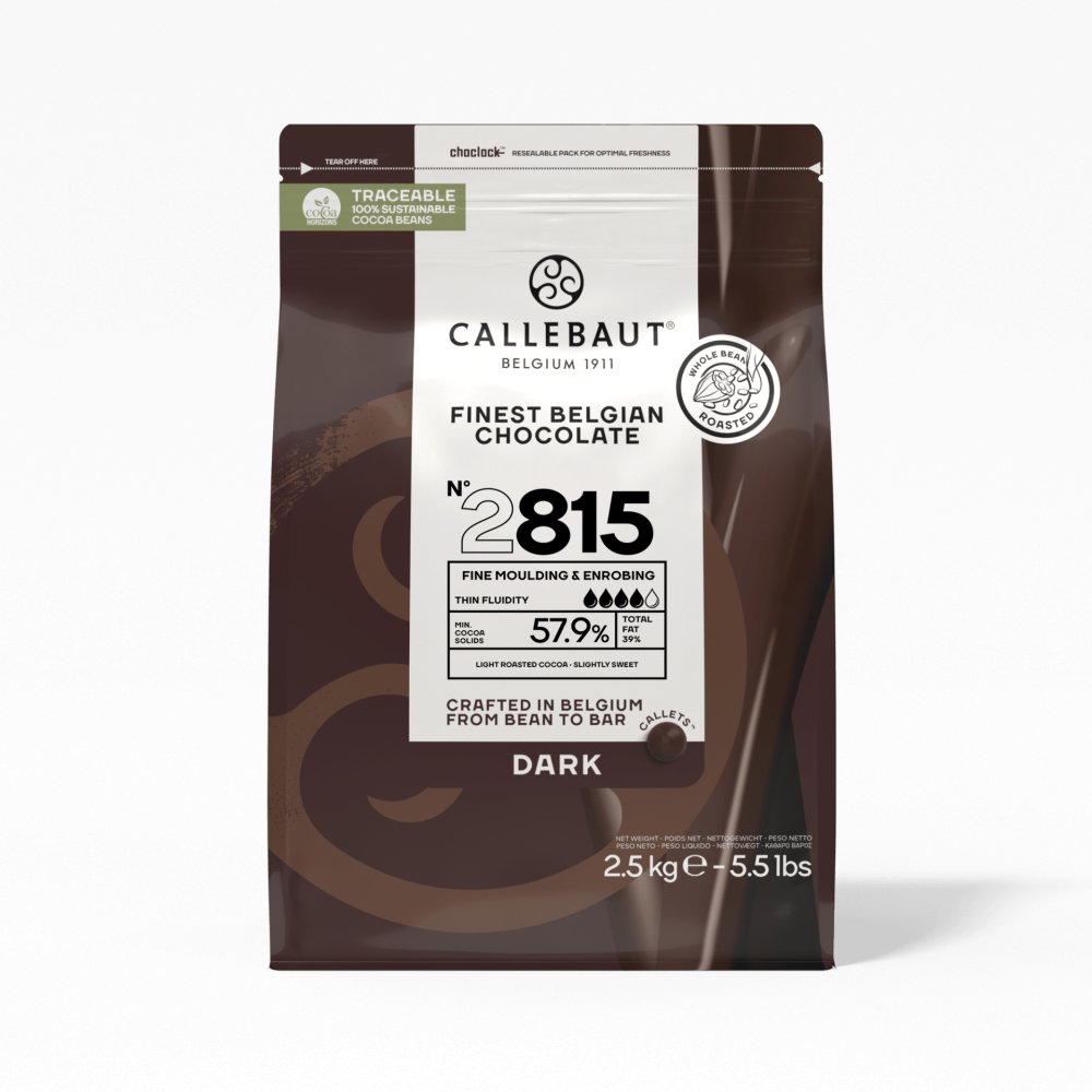 Choklad - 2815 - Callebaut - 2,5kg - Mörk Choklad, Choklad