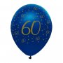 Ballonger 60 �r Marinbl� & Guld