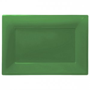 Serveringsfat - Gr�n - 3-pack