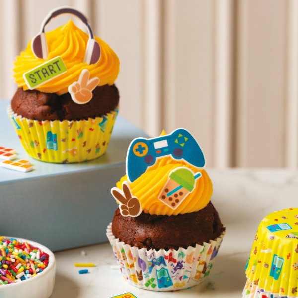 Muffinsformar - Gaming - 36-pack - Decora Muffinsformar - Gaming - 36-pack - Decora