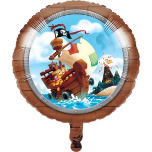 Folieballong Piratskatt