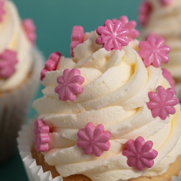 Str�ssel - Blommor - Rosa - PME - 25 g