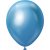 Ballonger enfrgade - Premium 30 cm - Blue Chrome - 10-pack