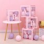 Ballongdekoration - Babyklossar - Rosa