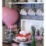 Folieballong Hj�rta Rosa