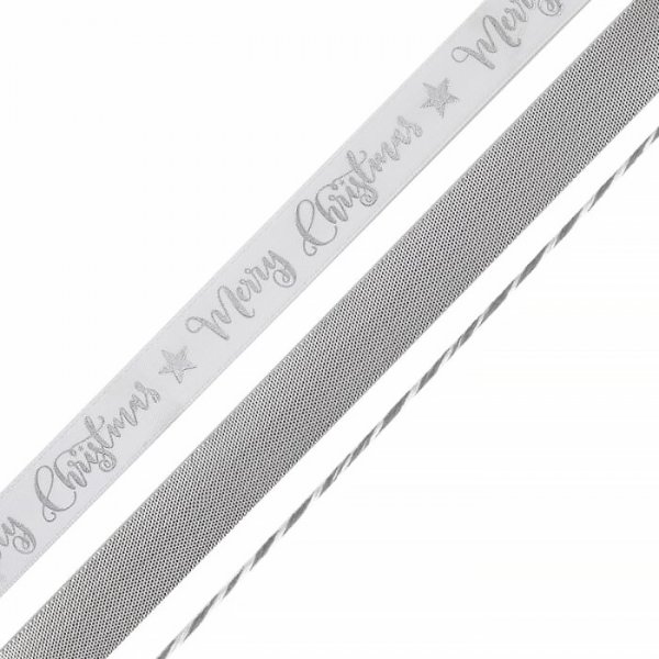 Presentsnrekit - Merry Christmas - Silver