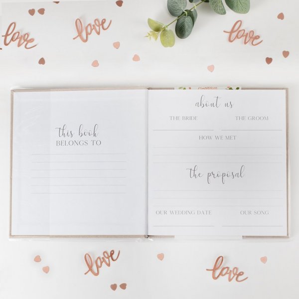 Wedding planner - Grå/Roséguld Wedding planner - Grå/Roséguld