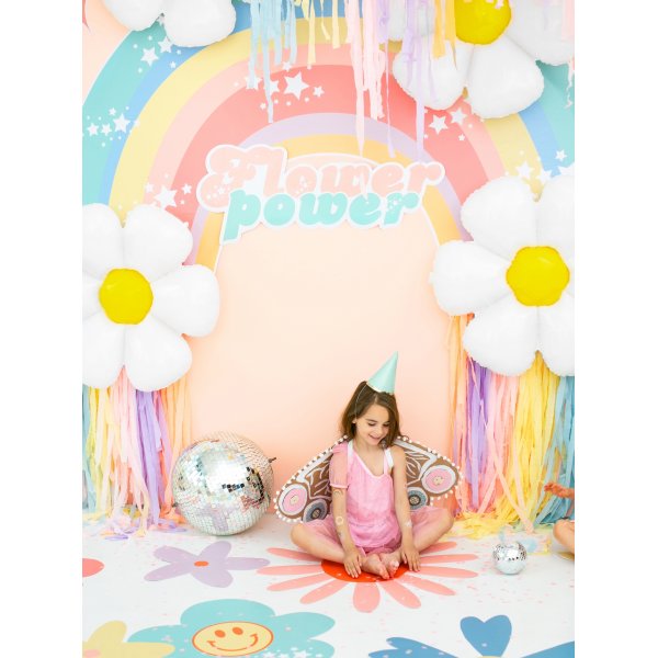 Partyhattar - Pastellmix med guldkant - 6-pack