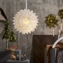 Julstjrna - SNOW 50 cm - Vit