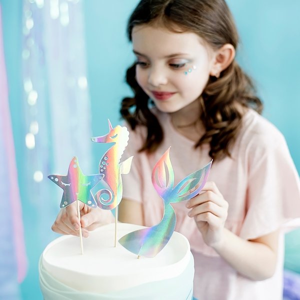 Trtdekorationer - 3-pack - Mermaid Party