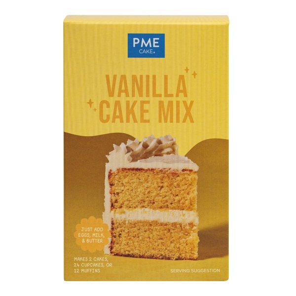 Bakmix - Vanilla Cake - Till sockerkaka eller cupcakes - 500 gram Bakmix - Vanilla Cake - Till sockerkaka eller cupcakes - 500 gram