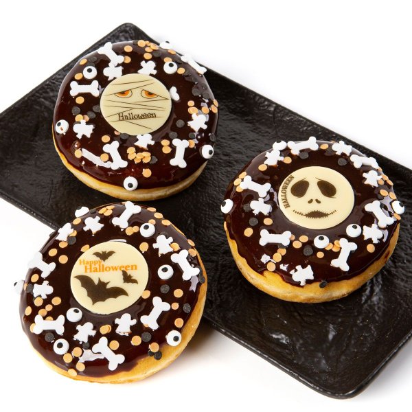 Chokladdekoration Halloween �3,8 cm - 12-pack